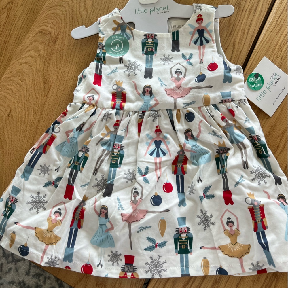 Little planet by Carter’s nutcracker dress brand new with tags ￼